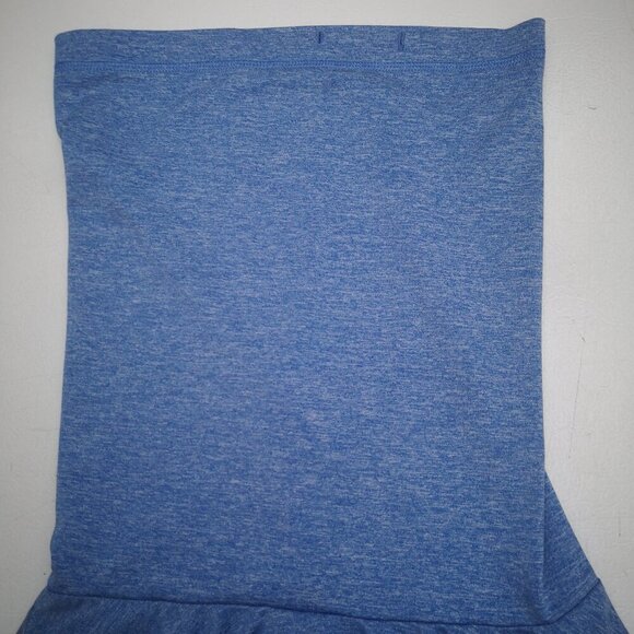 Danskin Now Dri More Ladies Size Medium Blue Long Sleeves Cowl Neck Athletic Top - Picture 4 of 9